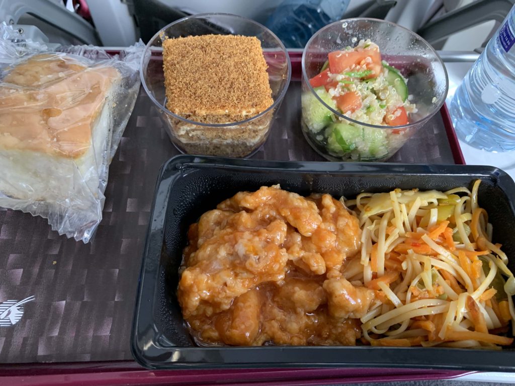 A320の機内食